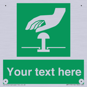 Custom Safe condition: Emergency stop button